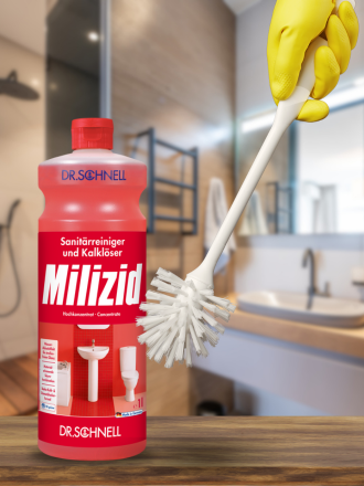 Sanitair, badkamer en toiletreiniger