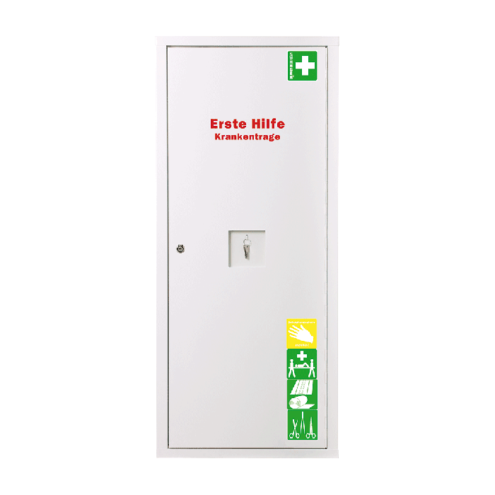 ANBAUSAFE EHBO-brancard, gevuld, wit