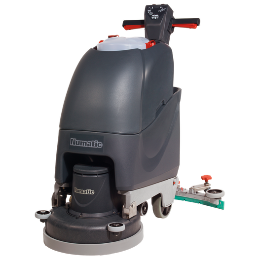 Numatic kabelschrobzuigmachine TT4045G met TenTec borstel rood | Pak (1 stuk)