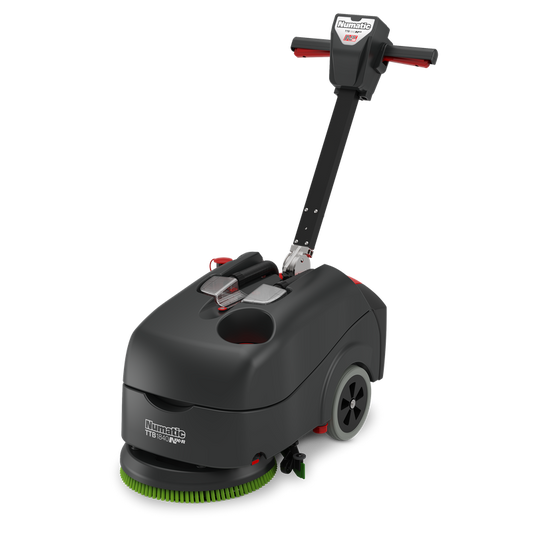 Numatic accu schrobzuigmachine TTB1840NX-R met TenTec schrobborstel rood | Pak (1 stuk)