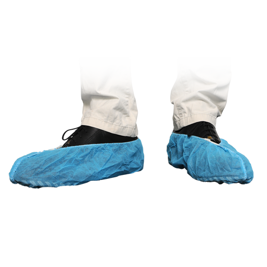 MaiMed-Cover ABS overschoenen wegwerpoverschoenen van PP, blauw, 50 stuks/pak. | Pak (50 stuks)
