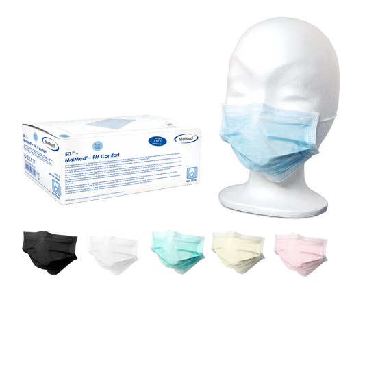MaiMed-FM Comfort chirurgisch masker, niet-steriel, 3-laags, 50 stuks/doos