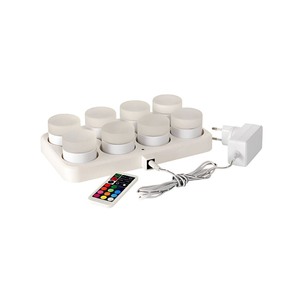 KIT 12 superheldere oplaadbare LED-kaarsen voor de horeca – Candle Concept KIT 12 superheldere oplaadbare LED-kaarsen voor de horeca – Candle Concept