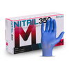 Altruan nitril350 nitrilhandschoenen, wegwerphandschoenen, blauw - 100 stuks