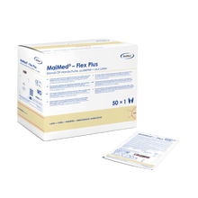 MaiMed-Flex Plus PF-steriele poedervrije latex operatiehandschoenen, 50 paar/doos