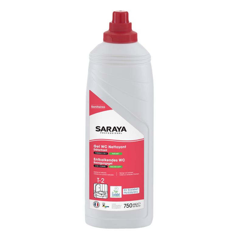 Saraya toiletgel reinigingsmiddel Ecolabel | Fles (750 ml)