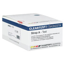 Cleartest Strep A-Test cassette, verpakking: 20 testcassettes | Pakket (20 testen)