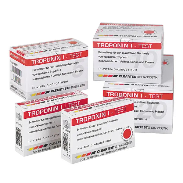 Cleartest® Troponin I volbloed infarct -test