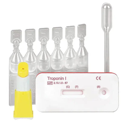 Cleartest® Troponin I volbloed infarct -test