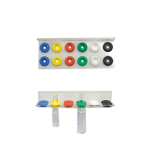 Varioflex-ampulhouder, tweerijig, voor 12 ampullen