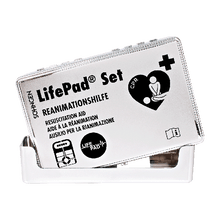 LifePad®-box chroom, inclusief wandbevestiging