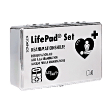 LifePad®-box chroom, inclusief wandbevestiging