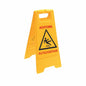 Das Arcora Warnschild Standard Gelb der Arcora International GmbH, erhältlich im 20er-Karton, warnt mit einer rutschenden Figur und "Achtung Rutschgefahr" vor rutschigen Böden und erhöht die Sicherheit am Arbeitsplatz.