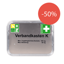 FW-EHBO-koffer K ALU, leeg, conform DIN 14142