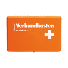 KIEL EHBO-koffer, leeg, kunststof, oranje