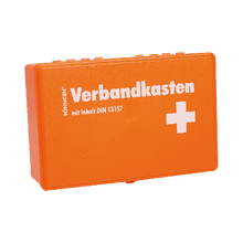 KIEL EHBO-koffer, leeg, kunststof, oranje
