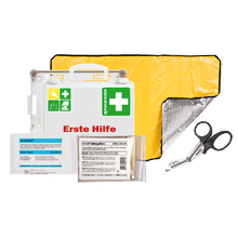 Oefenpakket Eerste hulp – basisuitrusting voor instructeurs, module 1