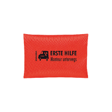 EHBO-monteur onderweg, oranje