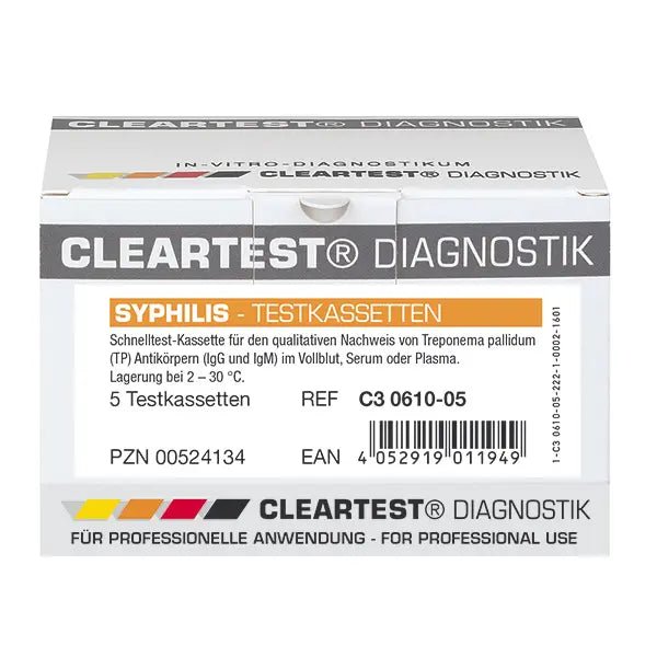 Duidelijke testsyfilis