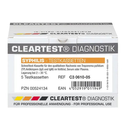Duidelijke testsyfilis