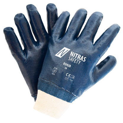 NITRAS nitrilhandschoenen, blauw