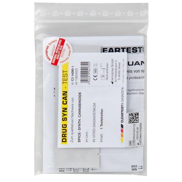 Duidelijkste drugstest tetrahydrocannabinol-testcassette
