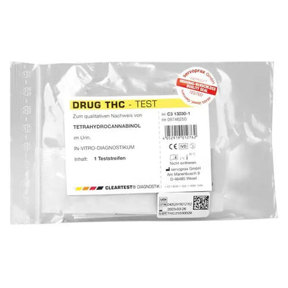 Duidelijkste drugstest tetrahydrocannabinol-testcassette
