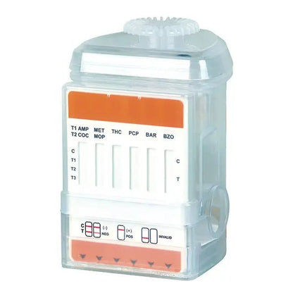 Cleartest Multi-Drug Cup 8 enkele test, 8-voudig (voorheen Cleartest Multi-Dip Discreet) | Stuk (1 proef)