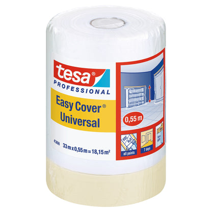 tesa Professional 4368 Easy Cover Universal Folie, braun 33 m x 550 mm