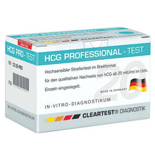Cleartest HCG-Professionele zwangerschapstest, verpakking: 20 tests | Pakket (20 testen)