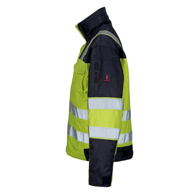 MASCOT® Genova winterjas, signalisatiegeel/marineblauw