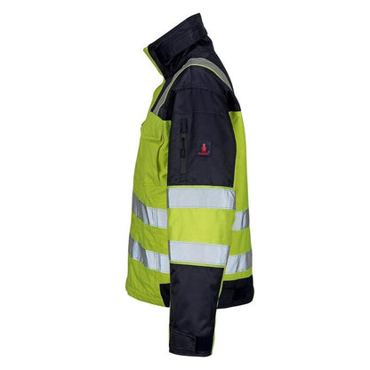 MASCOT® Genova winterjas, signalisatiegeel/marineblauw