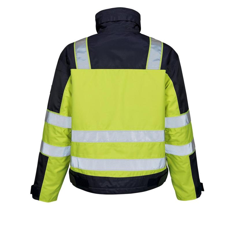 MASCOT® Genova winterjas, signalisatiegeel/marineblauw