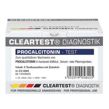 Duidelijke test procalcitonine