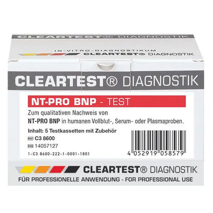 Cleartest NT-Pro BNP* Pakket: 5 tests | Pakket (5 testen)