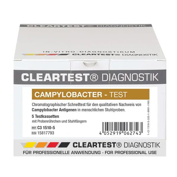 Duidelijkste Campylobacter-test, vanaf ontlasting