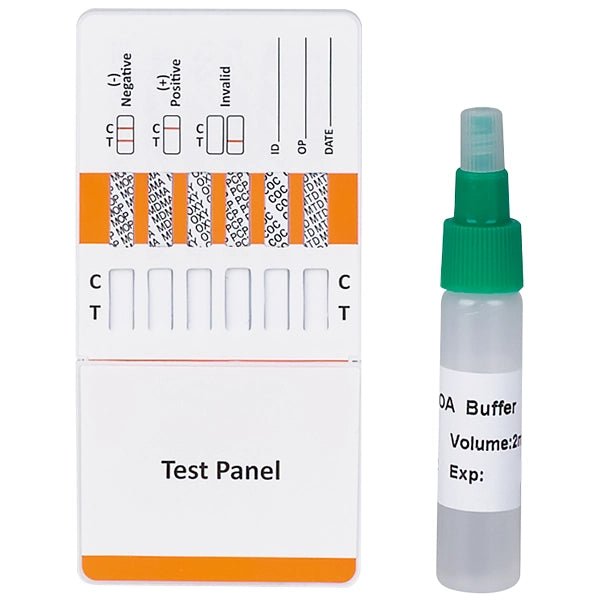 Cleartest Multi Drug veegtest 12-voudige medicijncombinatie, testplaat