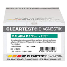 Cleartest Malaria P.f./Pan Verpakking: 5 testcassettes | Pakket (5 testen)