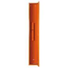 Staande kast voor EHBO-brancard, oranje, leeg