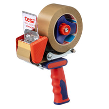 tesa 6500 Handafroller voor verpakkingstape, geluidsarm, voor rollen met een breedte van 50 mm