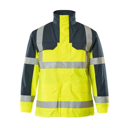 MASCOT® Lungern Parka Multisafe, signalisatie geel/marineblauw