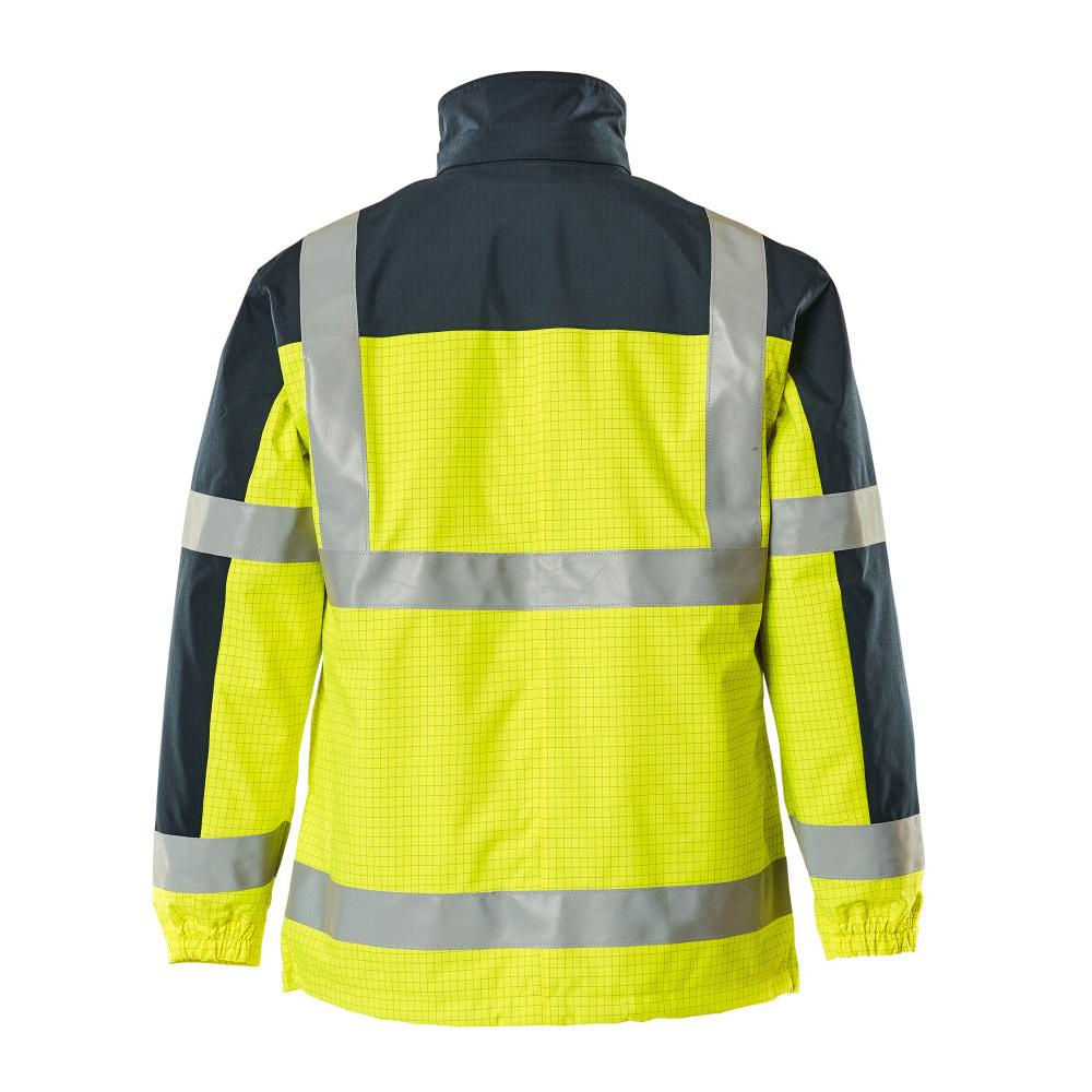 MASCOT® Lungern Parka Multisafe, signalisatie geel/marineblauw