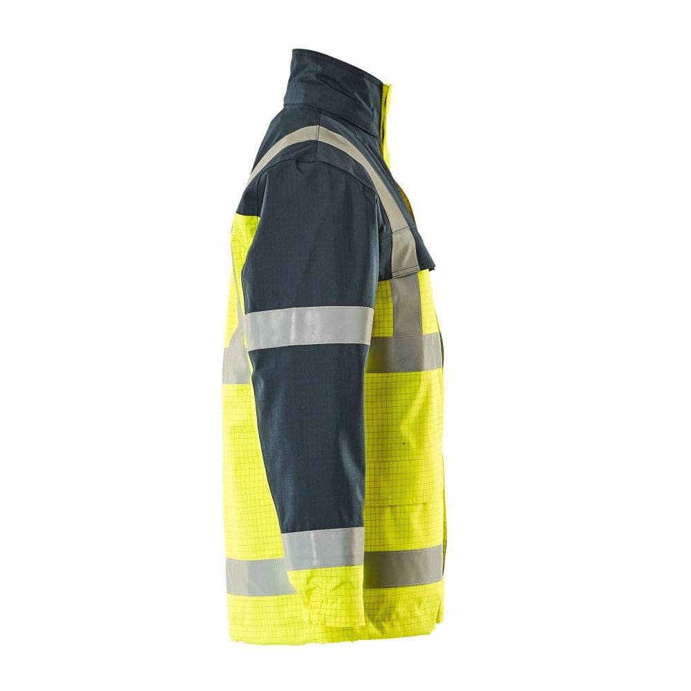 MASCOT® Lungern Parka Multisafe, signalisatie geel/marineblauw