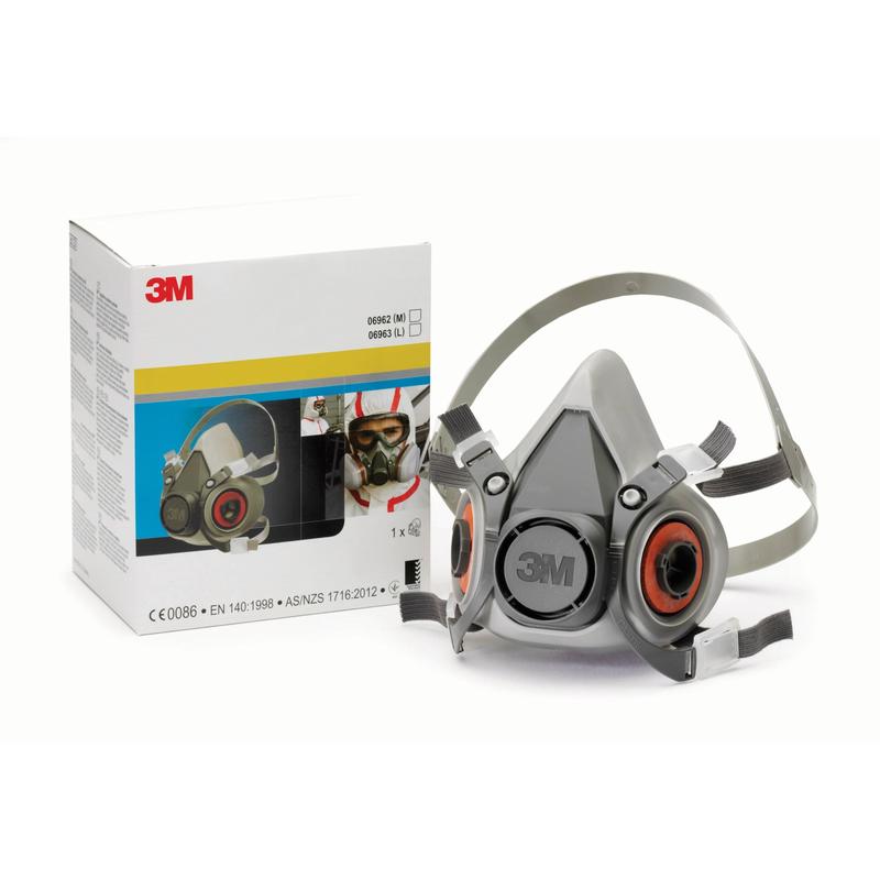 3M™ Herbruikbaar halfgelaatsmasker met weinig onderhoud, medium 06962 | Pak (1 stuk)