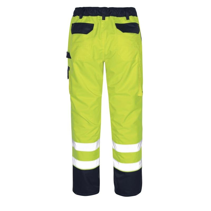 MASCOT® Linz overbroek, signalisatie geel/marineblauw