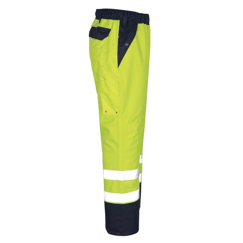 MASCOT® Linz overbroek, signalisatie geel/marineblauw