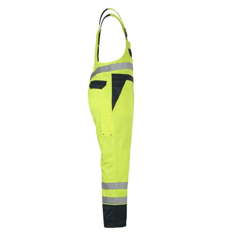 MASCOT® Wels tuinbroek, signalisatie geel/marineblauw