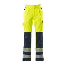 MASCOT® Olinda broek, signalisatiegeel/marineblauw