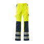 MASCOT® Olinda broek, signalisatiegeel/marineblauw
