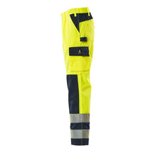 MASCOT® Olinda broek, signalisatiegeel/marineblauw